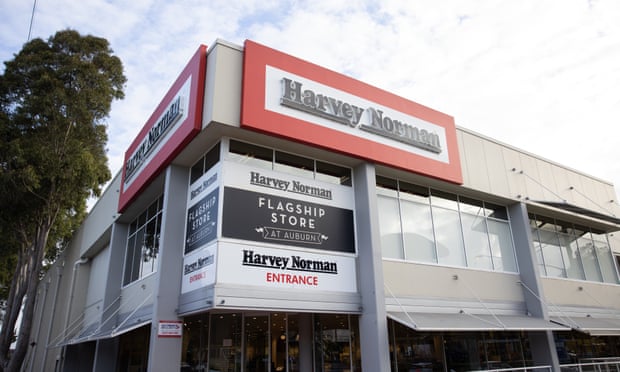 Harvey Norman has repaid less than a third of the estimated $22m the company and its franchisees claimed in total from jobkeeper wage subsidies.