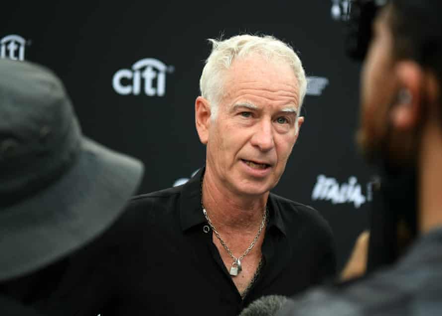 John McEnroe à New York le mois dernier.