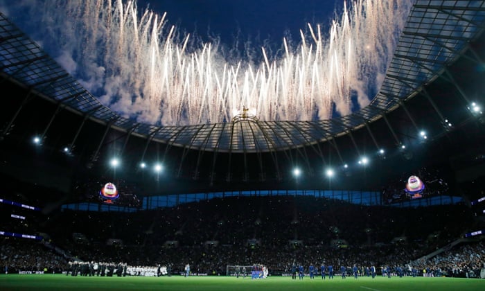 Astonishing New Stadium Brings Hope And Fear To Tottenham Hotspur Barney Ronay Football The Guardian