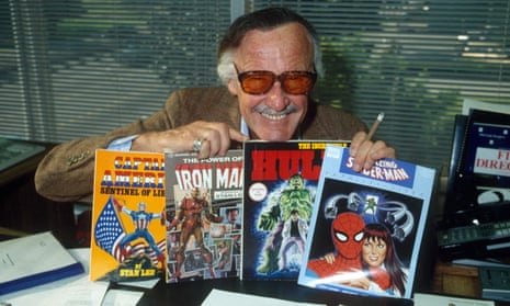 Stan Lee in 1990 … he created a cosmology of modern myths.
