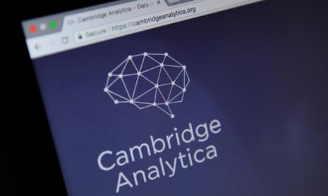 The Cambridge Analytica website