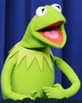 Kermit the Frog, the famous puppet created by Jim Henson in 1955.