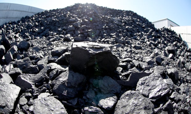 File photo of pieces of coal