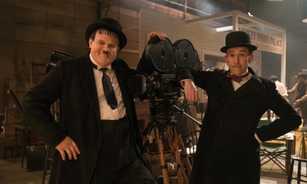 John C Reilly and Steve Coogan as Stan Laurel and Oliver Hardy in Stan & Ollie.