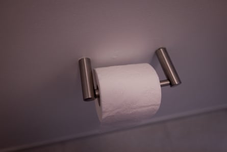 Le porte-rouleau de papier toilette offensant.