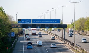 Admiral shelves only part of dividend amid coronavirus crisis 1 Traffic on the M1 motorway in Leicester