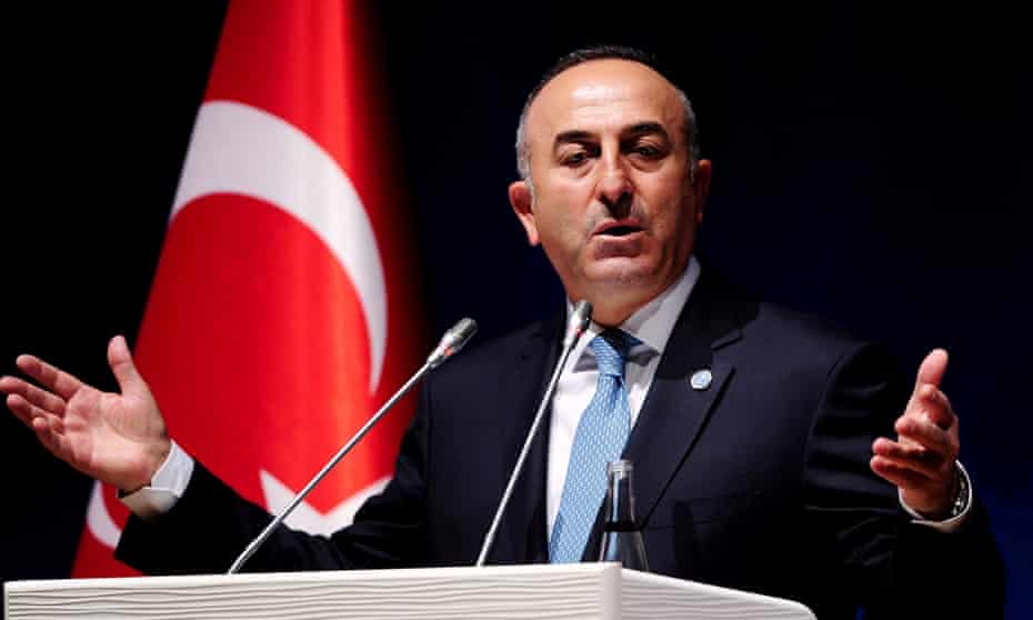 The Turkish foreign minister, Mevlut Cavusoglu: ‘If you do not protect them or provide air support, what is the point?’
