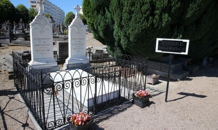 The grave of Arthur Rimbaud in Charleville-Mézières