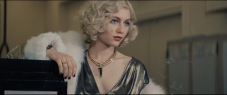 Nastya Golubeva Carax as Corinne Luchaire in Les Rayons et les Ombres (Rays and Shadows).