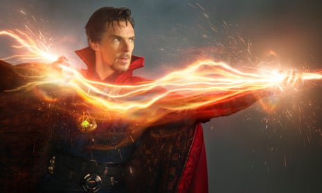 Benedict Cumberbatch as Doctor Strange.