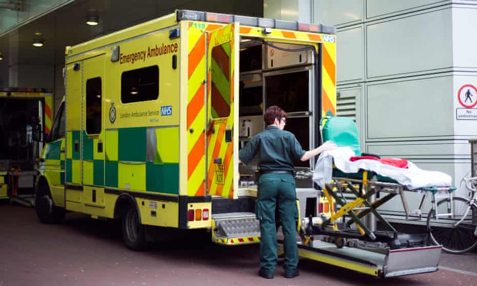 NHS stock. Photo by Alecsandra Raluca Dragoi gstock ambulance hospital paramedic NHS emergency services health service A&amp;E casualty
