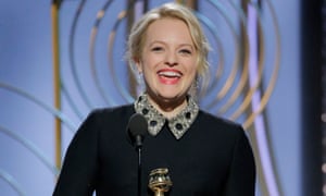 Elisabeth Moss wins for her performance in The Handmaid’s Tale.