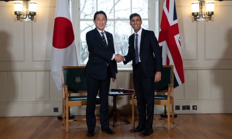 Rishi Sunak seeks to build stronger defence with Japan at Tokyo G7 | Rishi Sunak | The Guardian