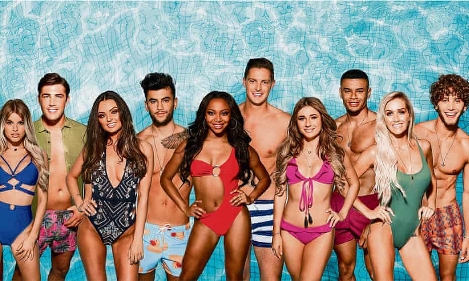 Contestants on ITV’s Love Island in May 2018