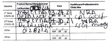 An Illinois woman submitted a fake vaccine record to avoid Hawaii’s 10-day traveler quarantine, according to authorities, but there a glaring spelling error that led to her arrest: Moderna was misspelled “Maderna”.