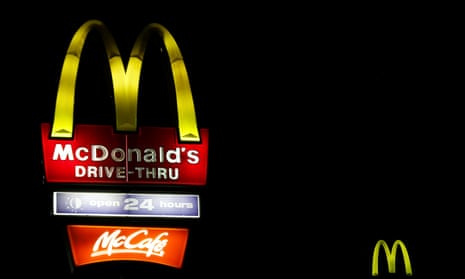 A McDonald’s logo is seen outside a store in Johannesburg, South Africa, September 20, 2016. REUTERS/Siphiwe Sibeko