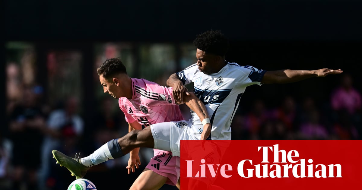 MLS Cup final: Inter Miami v Vancouver Whitecaps – live