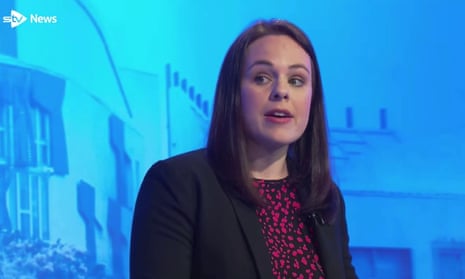 SNP leadership debate live: Humza Yousaf, Kate Forbes and Ash Regan to set out visions for Scotland | Scottish National party (SNP) Kate Forbes at the SNP leadership debate.