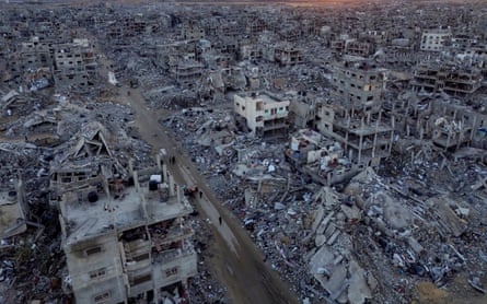 Hundreds of buildings reduced to rubble