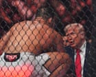 Donald Trump and Marco Rubio watch UFC fights in Miami as peace talks with Iran fail