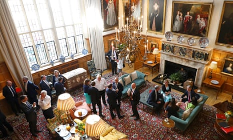 Cabinet members at that Chequers meeting in July 2018 where the government reached a first agreement on a plan that then didn’t survive a European council meeting.