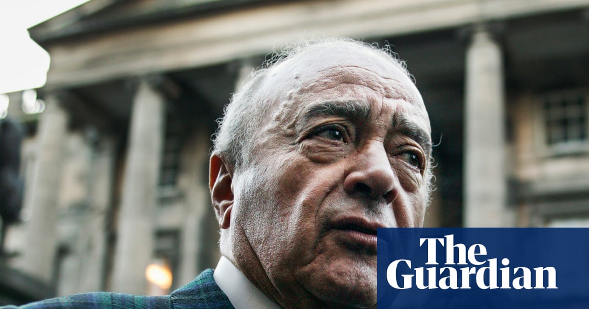 Survivors of abuse by Mohamed Al Fayed call for trafficking investigation