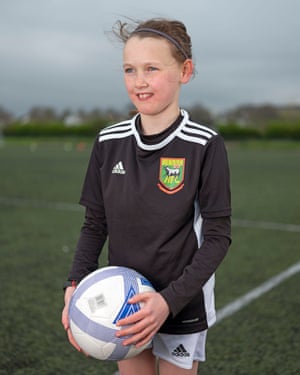 Ellie Murphy, 10, a midfielder for Hendon