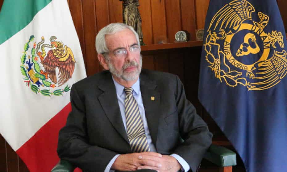 Enrique Luis Graue Wiechers, the new rector of the public Universidad Nacional Autónoma de México.