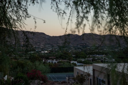 A neighborhood in Paradise Valley, Arizona.