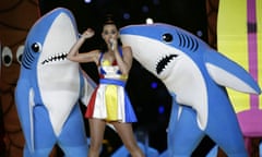 Katy Perry at 2015 Super Bowl