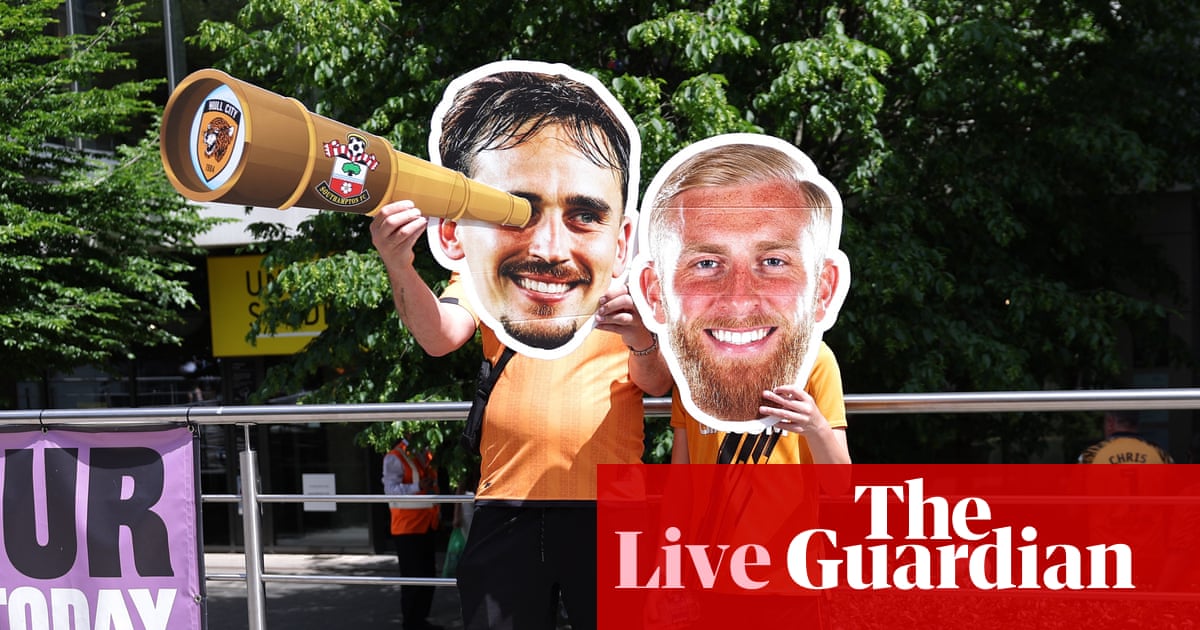 Hull City v Middlesbrough: Championship playoff final – live