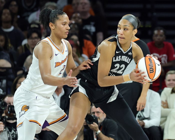 A’ja Wilson leads red-hot Las Vegas Aces past Phoenix Mercury for ninth straight