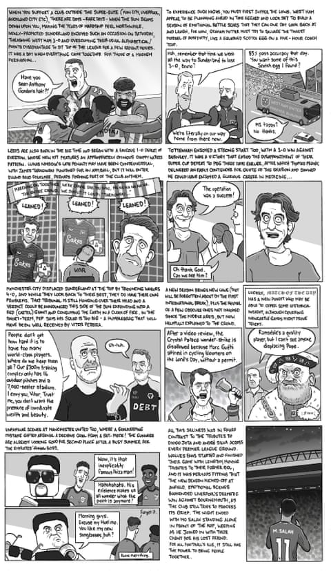 David Squires on ... the Premier League’s big opening weekend., panel 1
