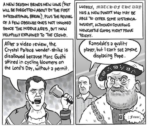 David Squires on ... the Premier League’s big opening weekend., panel 6