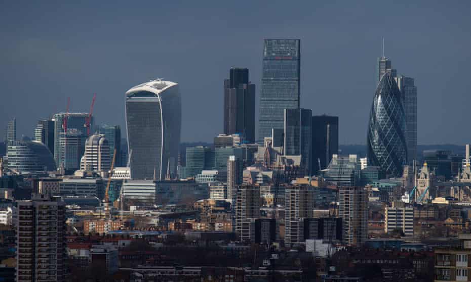 Skyline of the City of London