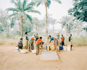The waterpump in Osukputu, Benue, Nigeria