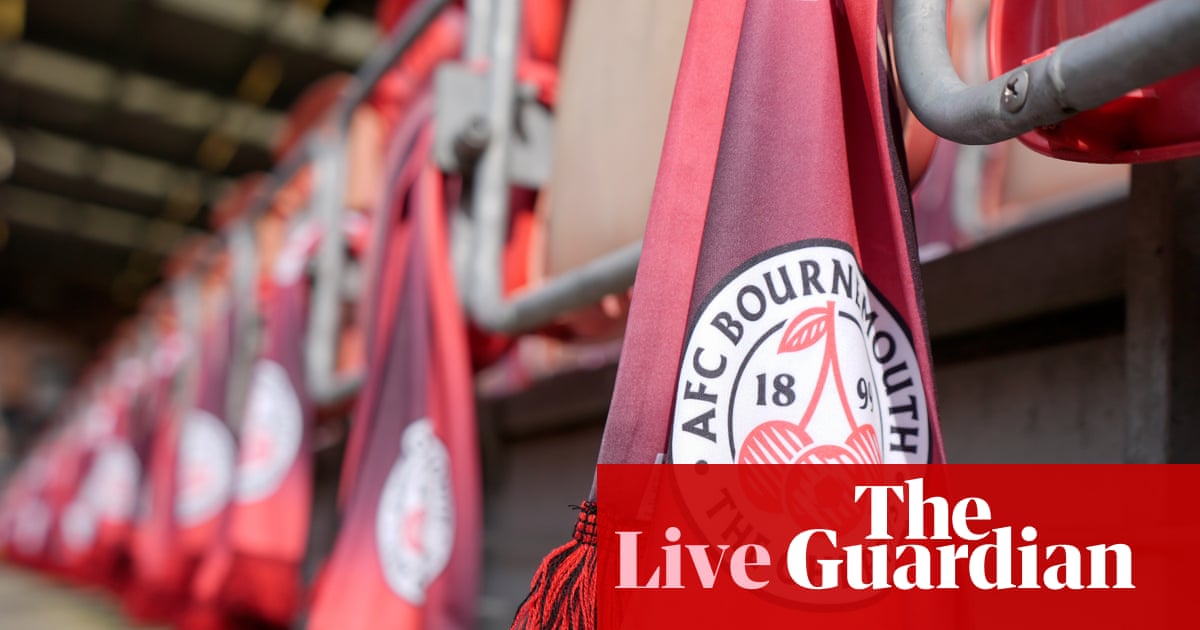 Bournemouth v Leeds, Middlesbrough v Sheffield Wednesday and more: football live