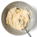 a bedewed shaggy dough.