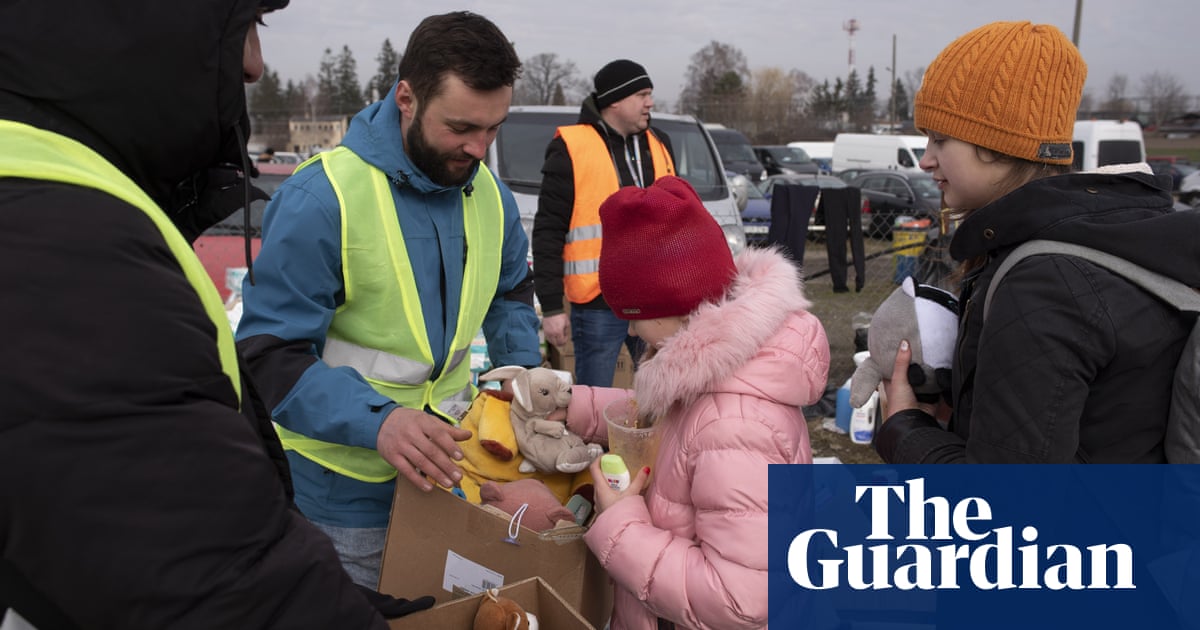 More than 360,000 people have fled war in Ukraine so far, says UN  | Ukraine | The Guardian