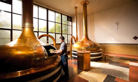 The brewhouse at Westmalle