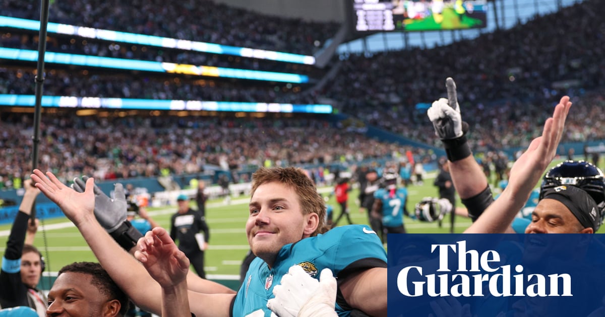 Jaguars stun Eagles in London as Cam Little hits 57-yard winner with one second left