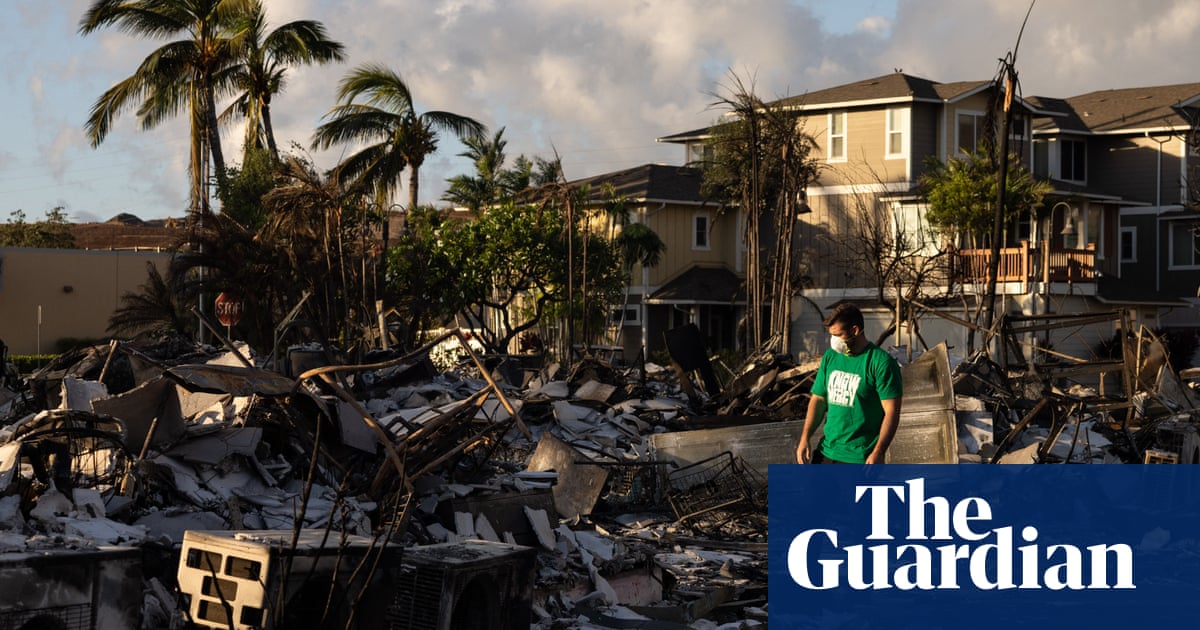 Hawaii fires: tourists warned against travelling to Maui in wake of disaster – The Guardian US
