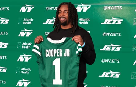 The Jets drafted Omar Cooper from national champions Indiana.
