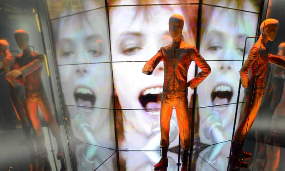 Who needs people when you’ve got a smartphone? The David Bowie Is… exhibition at the V&amp;A in London.