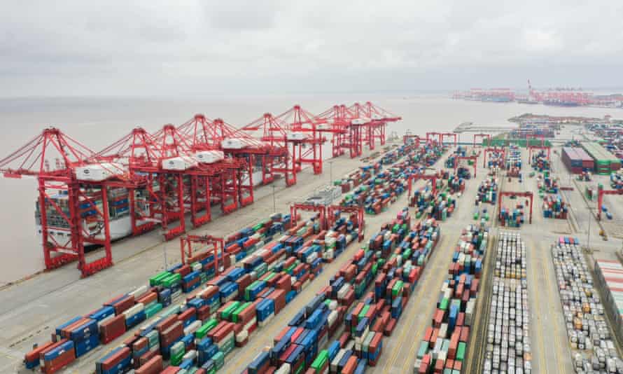 Shanghai’s Yangshan port.