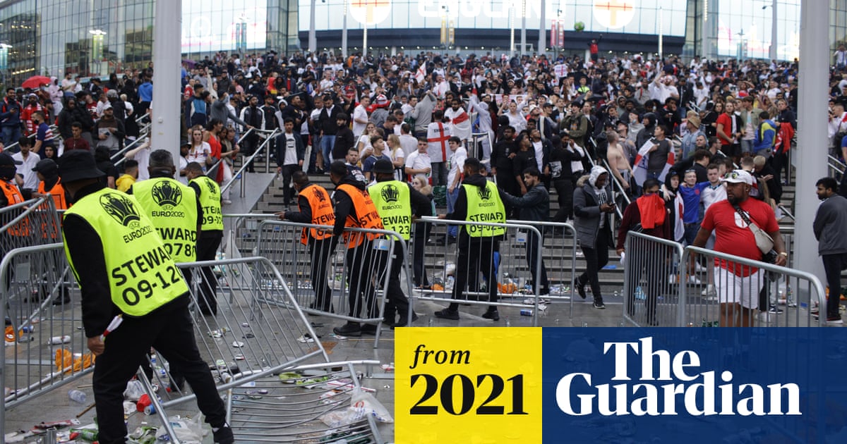 England hit with stadium fan ban for Wembley disorder