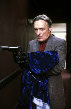 Dennis Hooper’s Frank Booth carrying that blue velvet gown.