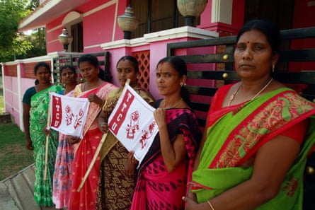 A group of six women.