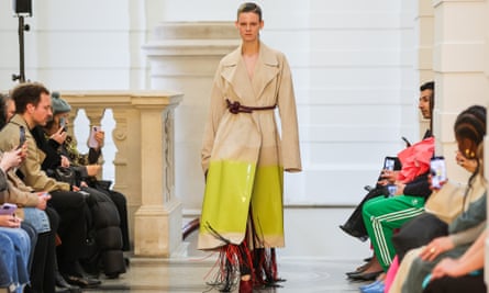 Knotted belts from Roksanda at London fashion week.