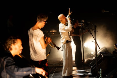 James at Leeds arena during “Love Is The Answer” UK arena tour 2026.